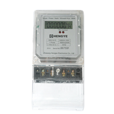 Le compteur kilowattheure Monophasé statique